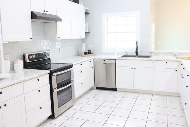 kitchen%20with%20white%20cupboards%20and%20stainless%20steel%20apliances kitchen%20with%20white%20cupboards%20and%20stainless%20steel%20apliances